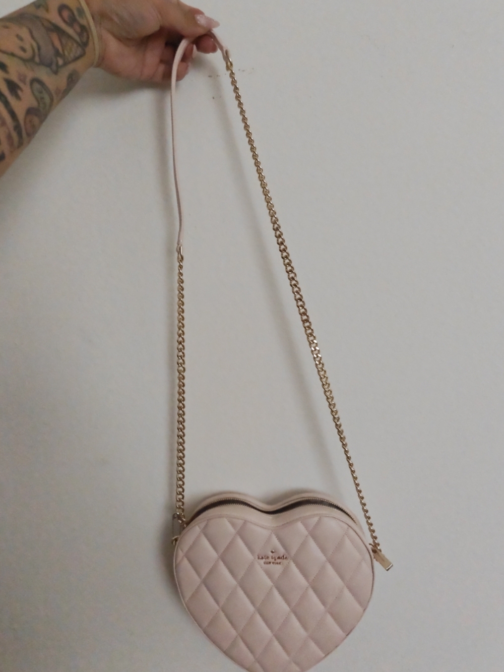 kate spade Heart Quilted Mini Bag - Blush - Picture 4 of 4